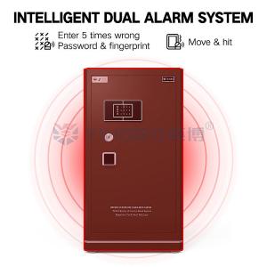Smart Fingerprint Lock house safe box Made Of Solid Steel For Customized