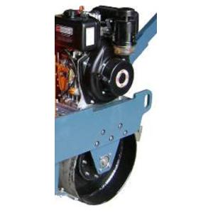 YL31C 0.57t Road Construction Roller , 0.6km/H Tandem Vibratory Roller