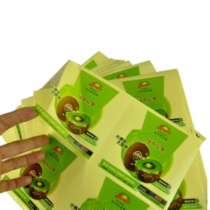 Waterproof Adhesive Label Sticker Printing , Gold Hot Foil Stamping Stickers