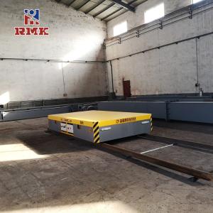 Battery Powered 40 Tons Rail Transfer Trolley Material handling Delivery​