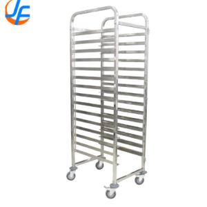 RK Bakeware China-16 Storage Aluminum Bakery Tray Trolley/ Stainless Steel