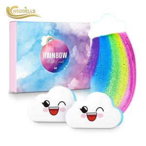 4.65 OZ Rainbow Cloud Bath Bomb With Natural Ingredients