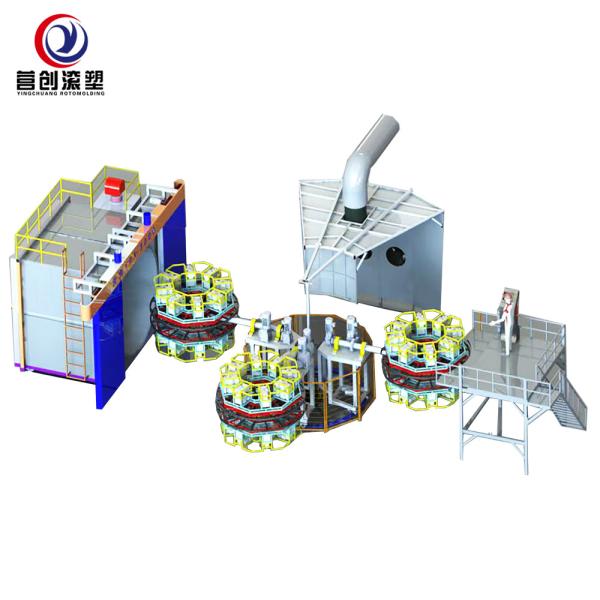 Buy HDPE  Circular Oven Structure Water Tank Making Machine Energy Saving at wholesale prices