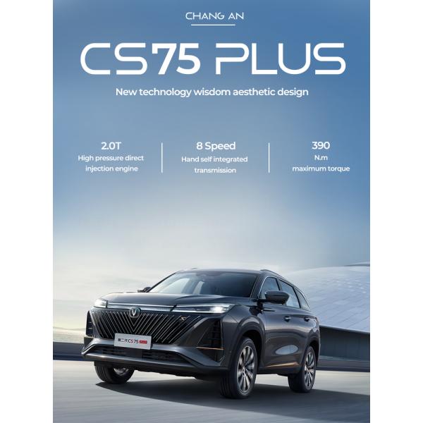 8 Speed Changan CS 75 PLUS 2023 Automotive Petrol Vehicle