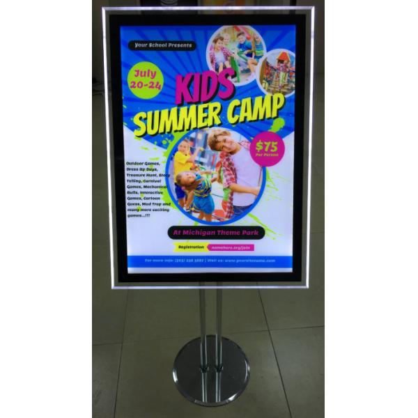 Buy Brass Kits DC12V LGP 8mm Acrylic Light Box Sign at wholesale prices