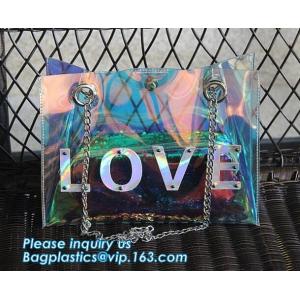 Crossbody Shoulder Messenger Bags Clear PVC Crossbody Bag Waterproof, Shoulder