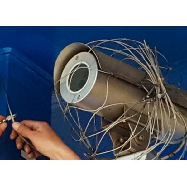 316 Balustrade Cable Mesh Stainless Steel 316 Crane Floodlights Fall Protection Nets