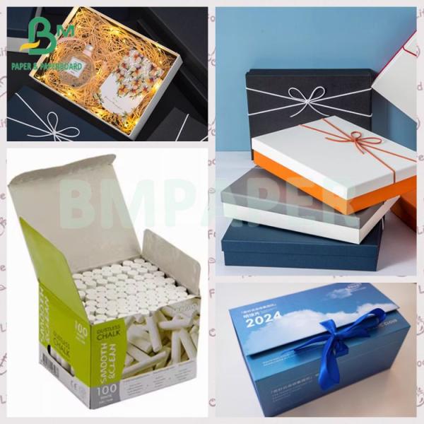 300 450 GSM High Stiffness Couche White Back Gray Carton Board