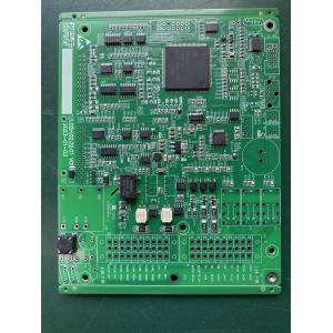 White Solder Mask Power Protection PCB Assembly with 1.6mm Thickness and Rohs