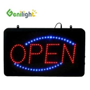 Animated Neon LED Sign Board with Remote Control Oval Shape 56*33 cm Screen