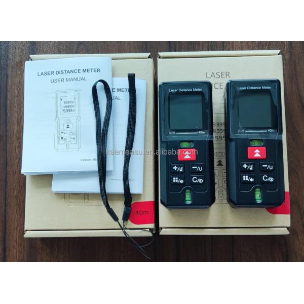 Handheld Laser Distance Meter Electric Distance Measuring Equipment Mini Portable Digital Laser Rangefinders 0.05-120m