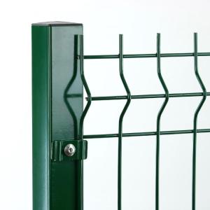 Powder Painting Garden 3D Wire Mesh Fence weather Resistance