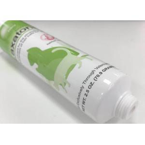D35*139.7mm APT Plastic Laminated Squeeze Tube For Pets Gel With Bright Printing