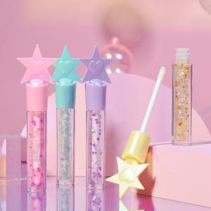 Customizable Non Toxic Fruity Lip Gloss with Shimmering Finish