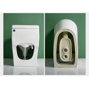 One Piece Dual Flush Sanitary Ware Toilet Floor Mounted 3D Design