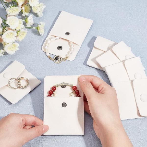 Shockproof Protective Storage Durable Lightweight Velvet Jewelry Pouch