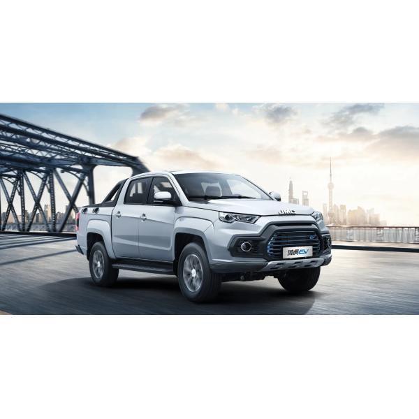 Tiger Electric Pickup Truck 2024 EV Pickup Van Mini Trucks Engine Powerful 120kw LED Leather Single Lithium Dark Automatic