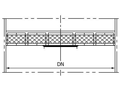 Duplex Stainless Steel Filter Wire Mesh Demister Pads / Coalescer 300 mm - 6000 mm