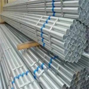 Quality DC53D Z200 Galvanized Steel Pipe 85mm OD 8mm Thick Hot Rolled Steel Tube Pure White EN for sale