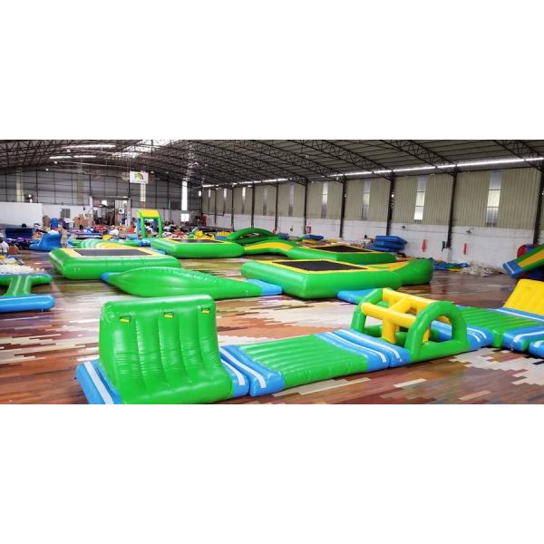 Inflatable Water Park Equipment Floating Inflatable Aqua Park