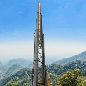 China Portable Telescopic 15M 8 Sections Crank Up Mast Tower on sale