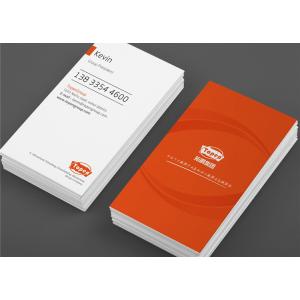 300GSM Kraft Paper Creative Business Cards , Full Colour Personalized Business