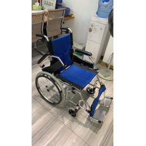 Orange Lightweight Aluminum Manual Wheelchair 863L Fit Up Armrest