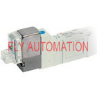 SMC 5 Port 2 Position Spring Return 1/4" Push To Connect Inlet 24 V SY5140-5DZ -