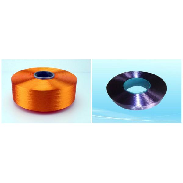 Bright Color 100% Polyester Partially Oriented Yarn 75D/72F For Knitting / Weaving