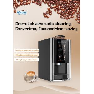 Touch Screen Countertop Coffee Vending Machine With Water Tank