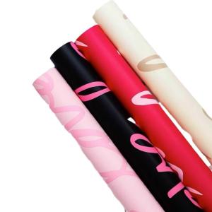 60*30*3 cm Waterproof Floral Wrapping Paper for Flower Shops Laminated Bouquet
