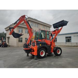 4x4 Backhoe Loader 8ton Backhoe 79kW Engine Backhoe With Quick Coupler