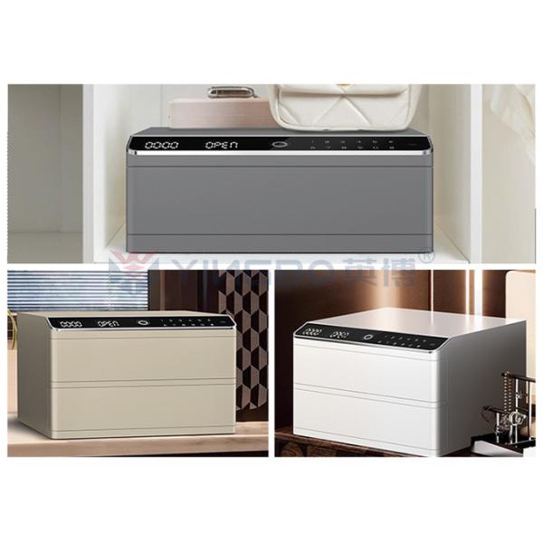 Fingerprint Lock Voice Guide Steel Luxury Best Home Jewelry Safe Auto Open