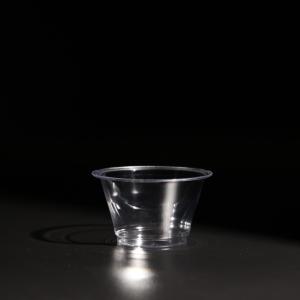 7OZ Volume U Shape Clear Disposable PET Cups High Durability For Takeaway Juices