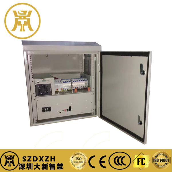 Pole mount Anti Corrosion waterproof electrical cabinet 1 Compartment with Embedded Power Supply