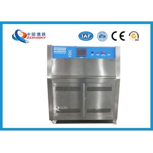 Accelerated UV Testing Equipment / Stainless Steel UV Light Testing Equipment