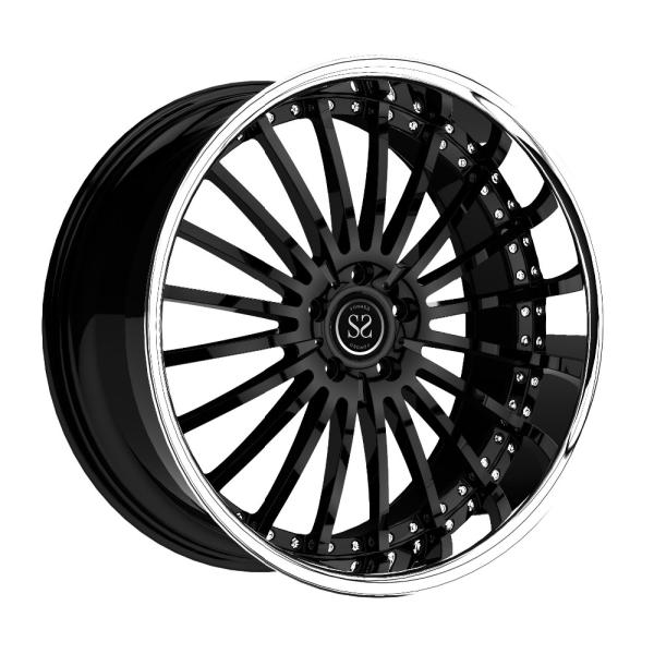 18 19 20 21 inch customize 2 piece forged negative offset offroad SUV wheel rim 5x120
