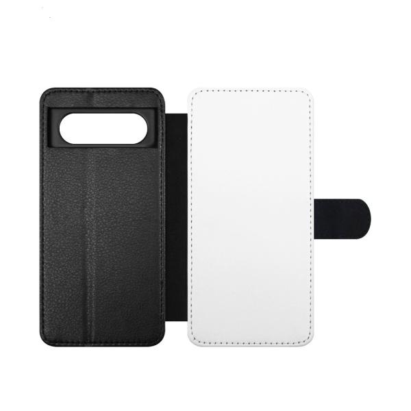 Customized Sublimation Blanks Leather Flip Phone Cases For Google 8 9 Pro