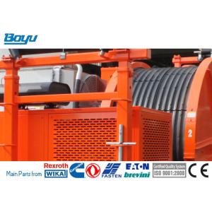 Max Tension 2x100kN/1x200kN Hydraulic Cable Tensioner For Transmsission Line