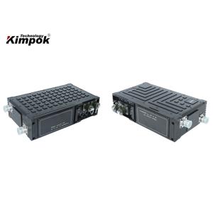 FDD COFDM Wireless Transmitter , 8.7kg Long Range Transmitter Receiver With RJ45