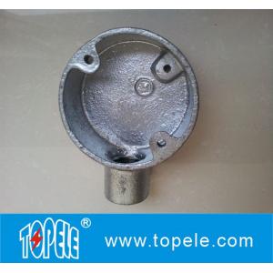 One Way Terminal Electrical Emt Fittings Conduit Circular Junction Box