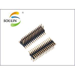 1.27 Mm Right Angle Pin Header Connectors Smt Type 90 Degrees