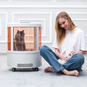 Adjustable Temperature PET Drying Room Grooming With 2 Blowers