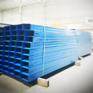 Medium Duty Load Capacity Galvanised Steel Trunking With Non Flammable Fire