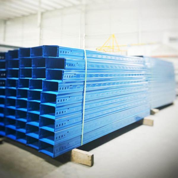 Medium Duty Load Capacity Galvanised Steel Trunking With Non Flammable Fire