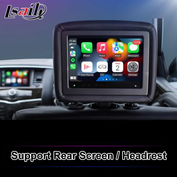 Lsailt 8 Inch Android Carplay Screen for Nissan Patrol Y62 Pathfinder 2011-2017 With Wireless Android Auto