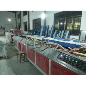 18.5KW Extruder Power PVC Window Profile Extrusion Line , PVC Profile Production