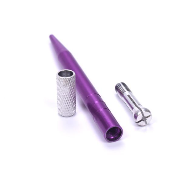 Fashionable Purple color Professional Aluminum Microblading Manual Pen for Permanent Make Up
