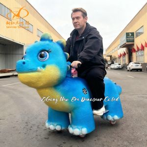 Cute Dinosaur Rides For Shopping Mall and Playground and Square