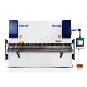 Quality WC67K 100T 3200mm TP10 aluminum iron plate hydraulic press brake for sale
